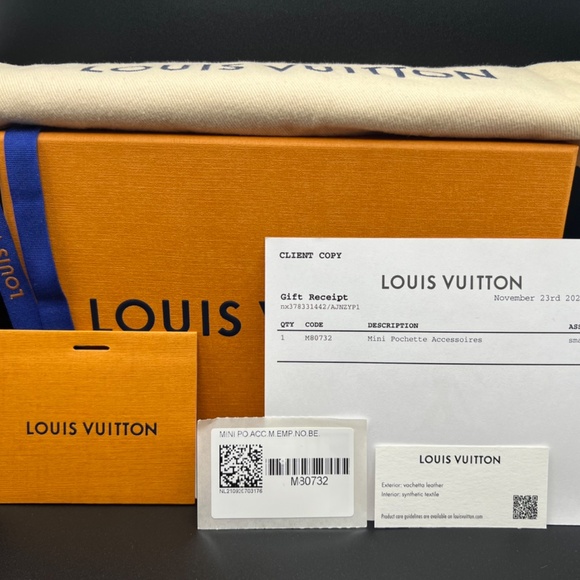 LOUIS VUITTON Mini Pochette. NEW! Never Used. - Picture 11 of 11
